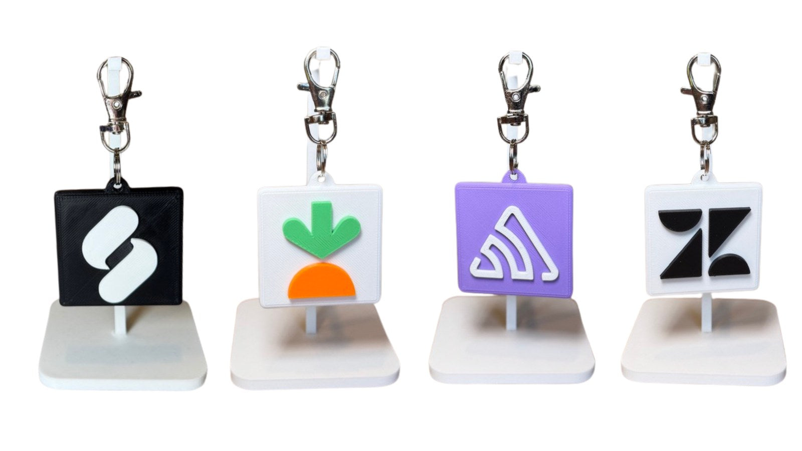 NFC Tags, branded keychains with reprogrammable NFC chip