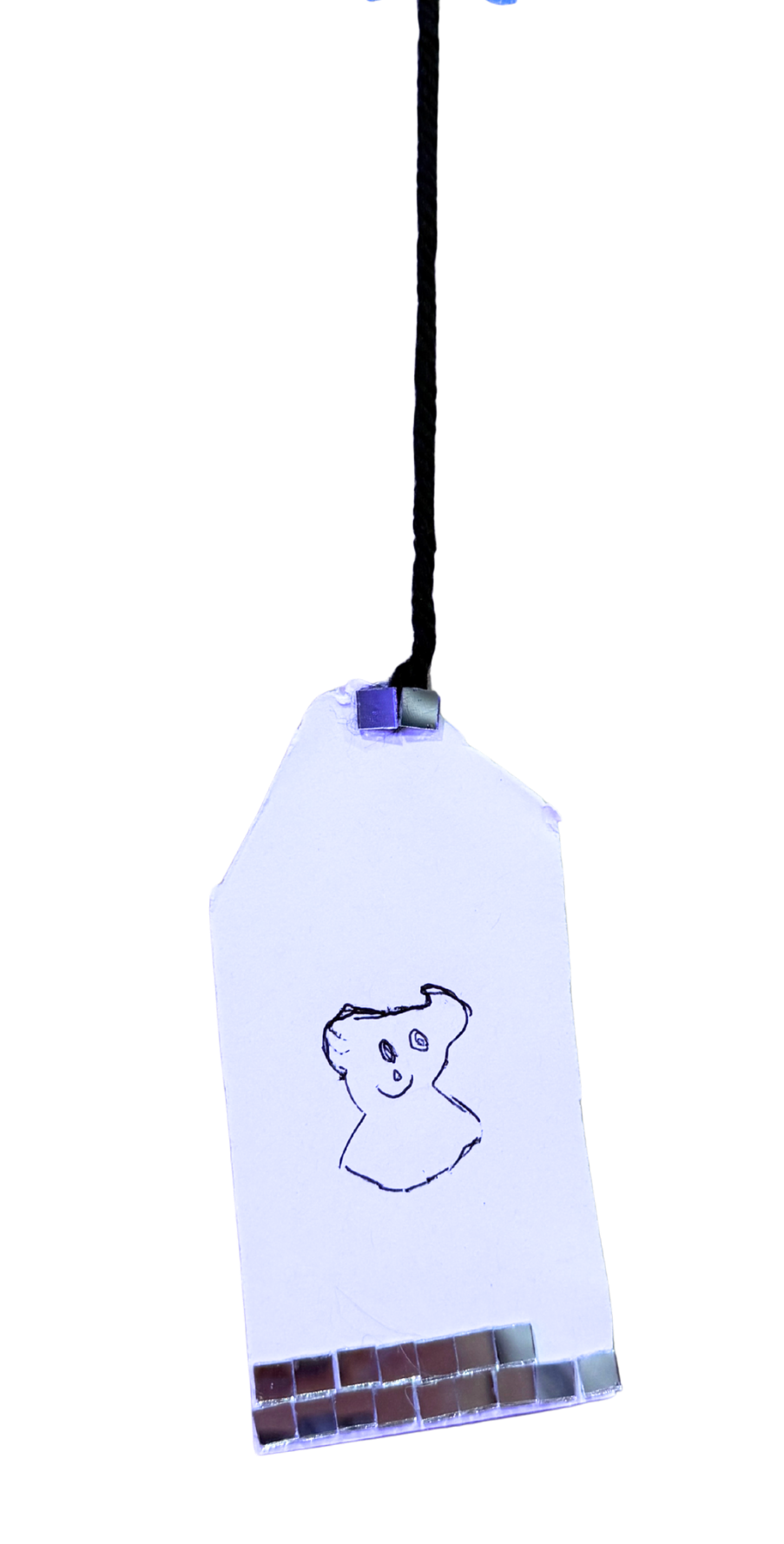 Tiny Founder Series, a one-of-a-kind acrylic charm hand-designed by a five year old