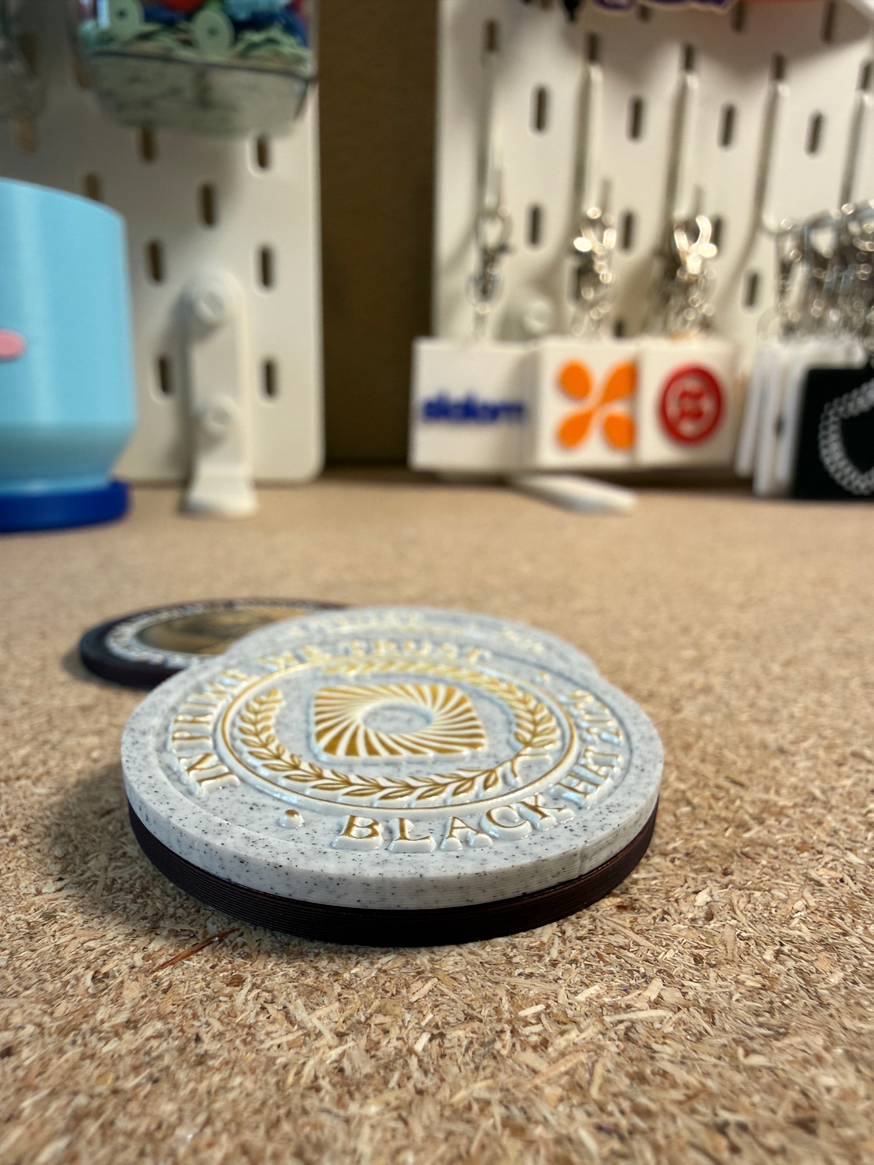 Customer order of Branded Poker Chips