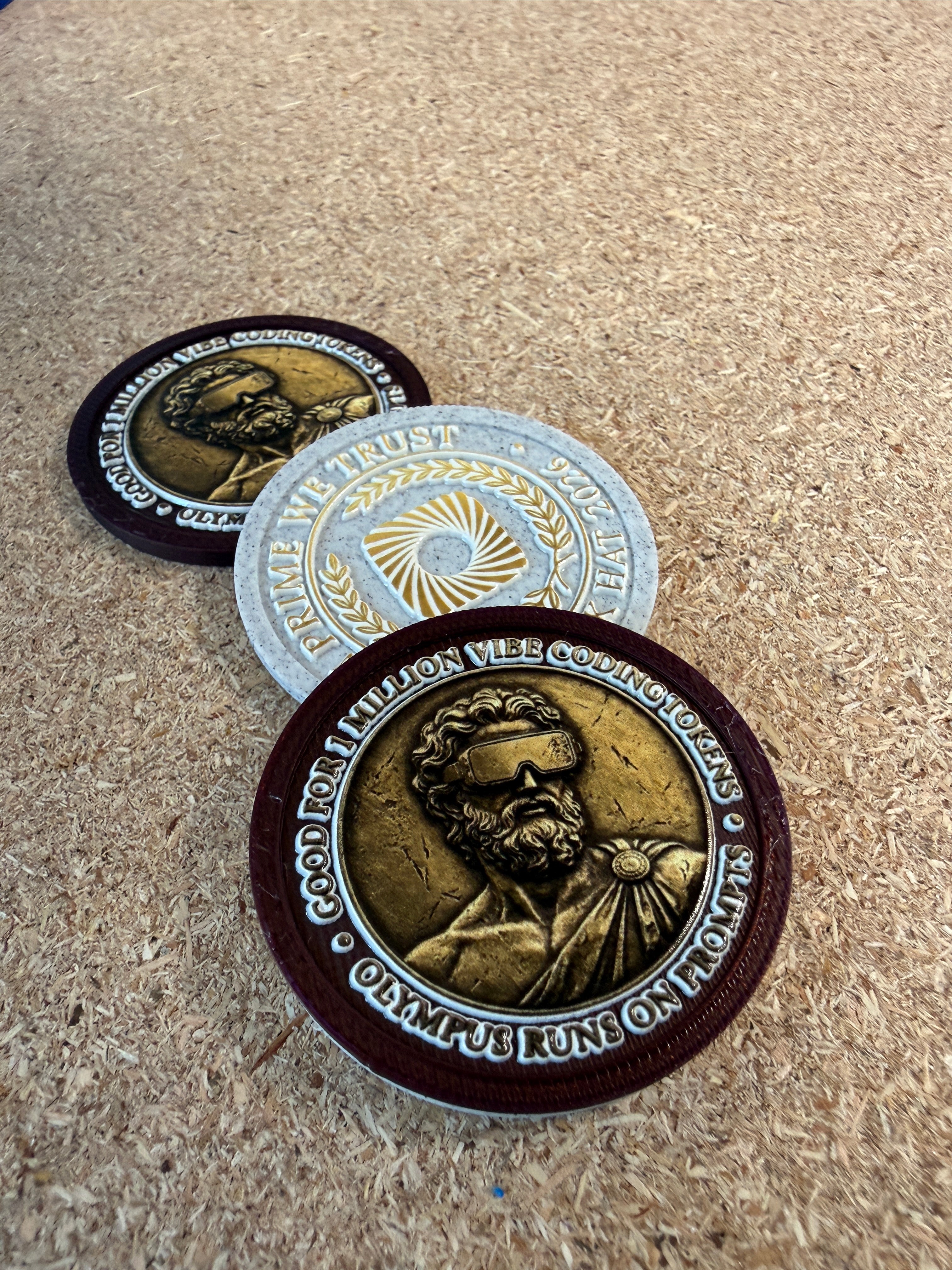 Customer order of Branded Poker Chips