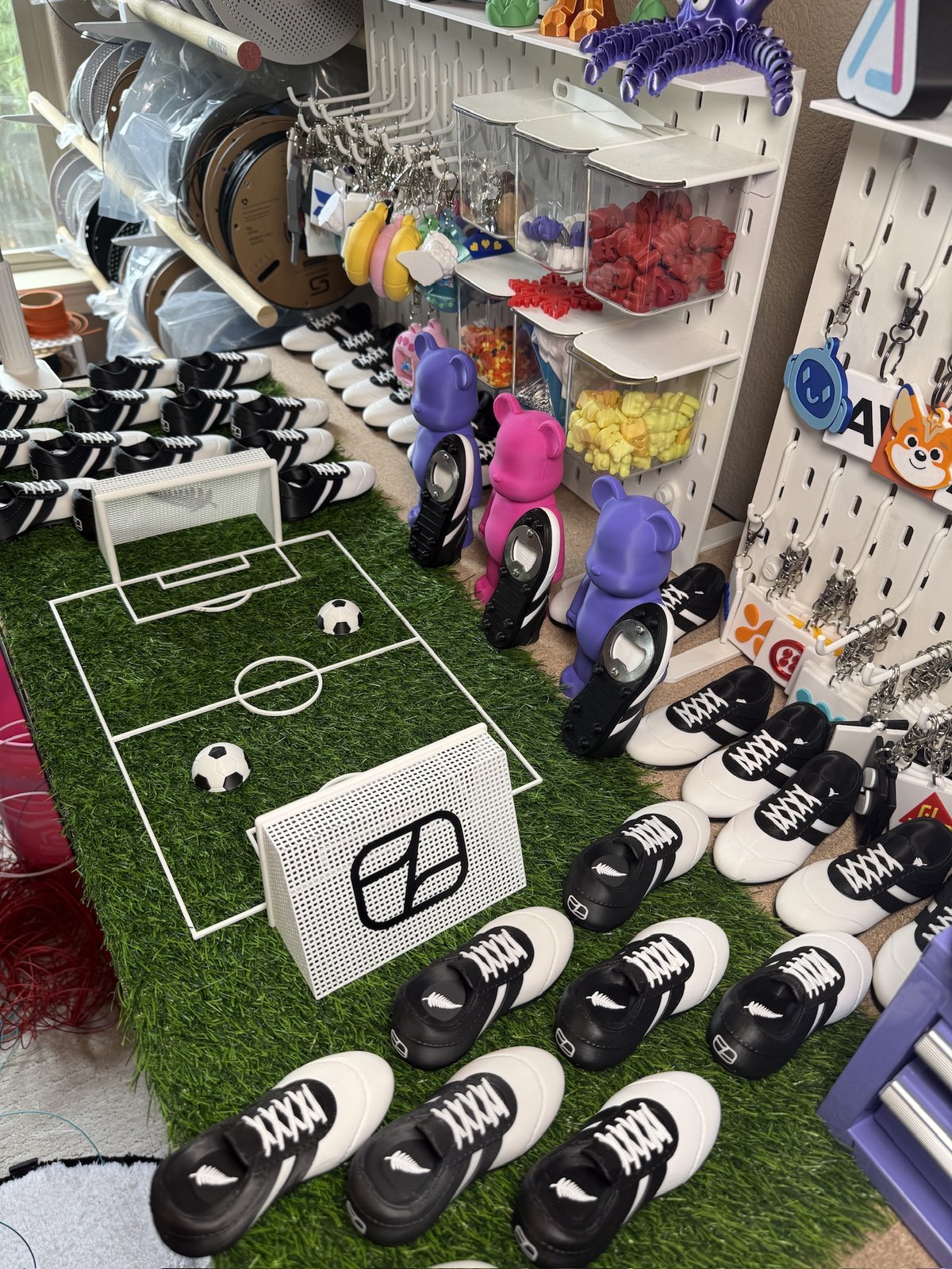 Order for Ivo, who sponsored the New Zealand soccer team during the World Cup.Cleat Bottle Opener