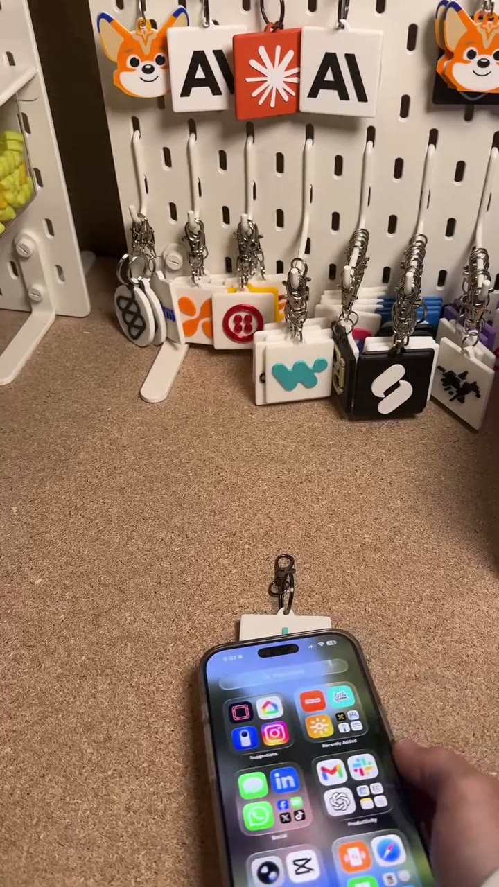 Customer order video of Square NFC Tags