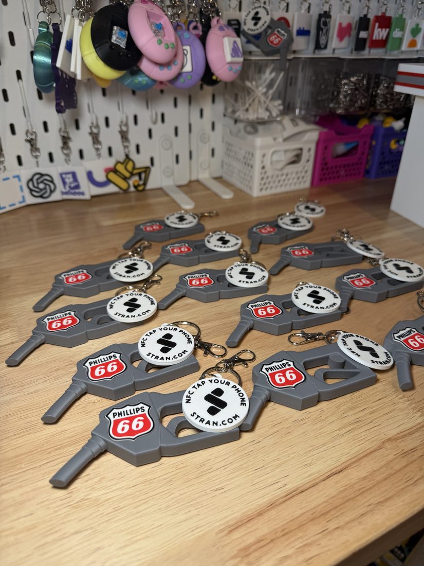 Custom 3D printed branded swag by The Bear Bar — portfolio example 7