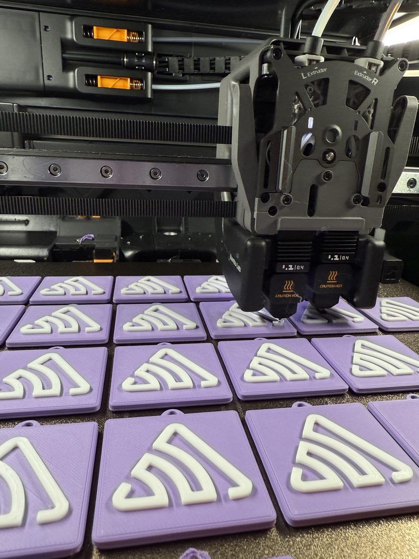 Custom 3D printed branded swag by The Bear Bar — portfolio example 9