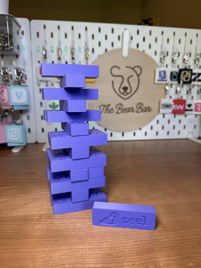 Custom 3D printed branded swag by The Bear Bar — portfolio example 14