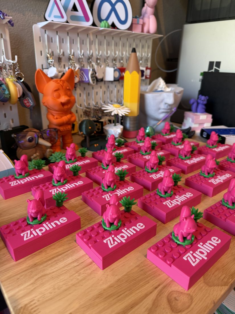 Custom 3D printed branded swag by The Bear Bar — portfolio example 33