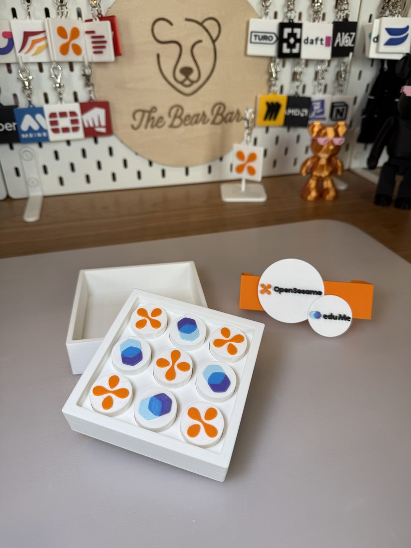Custom 3D printed branded swag by The Bear Bar — portfolio example 45