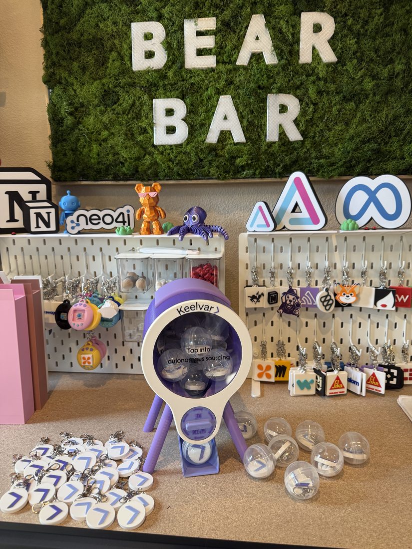 Custom 3D printed branded swag by The Bear Bar — portfolio example 51