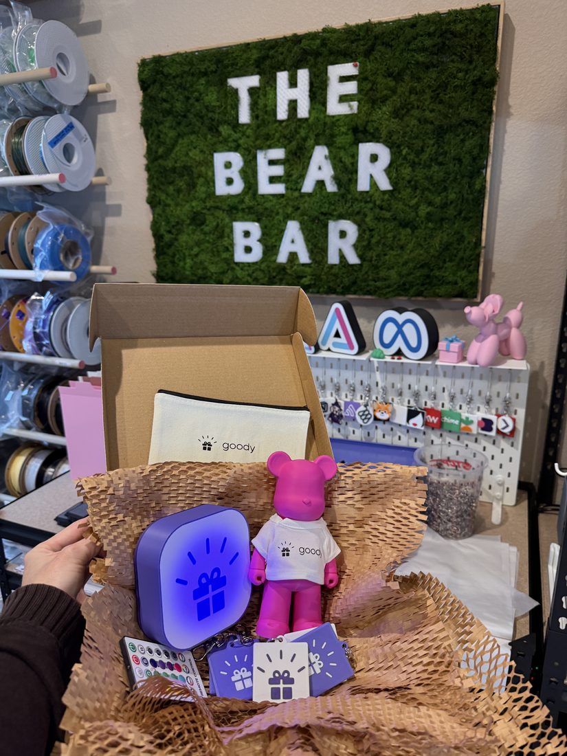 Custom 3D printed branded swag by The Bear Bar — portfolio example 52