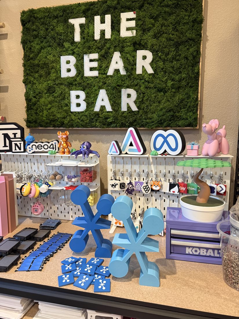 Custom 3D printed branded swag by The Bear Bar — portfolio example 53