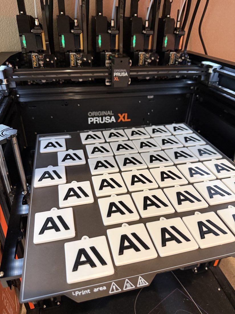 Custom 3D printed branded swag by The Bear Bar — portfolio example 59