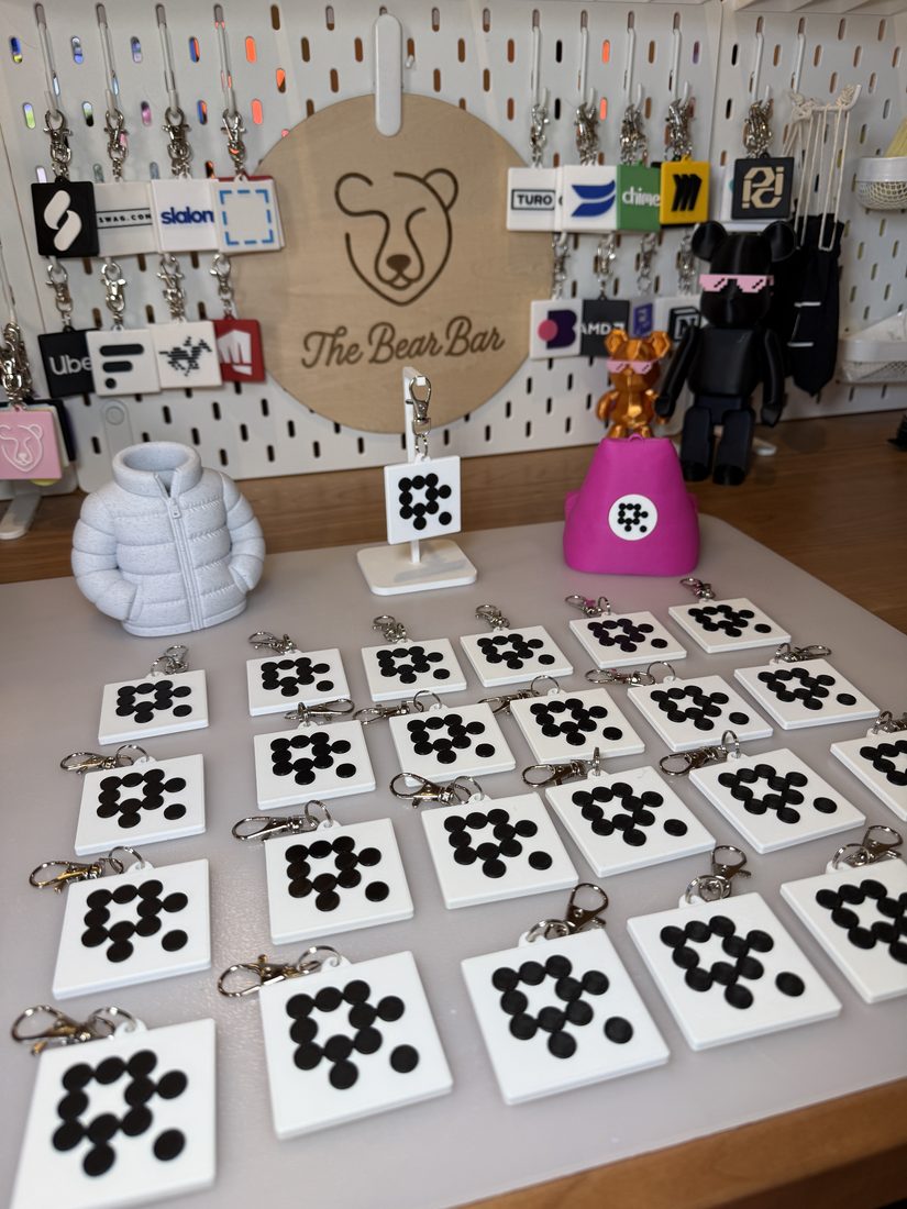 Custom 3D printed branded swag by The Bear Bar — portfolio example 69
