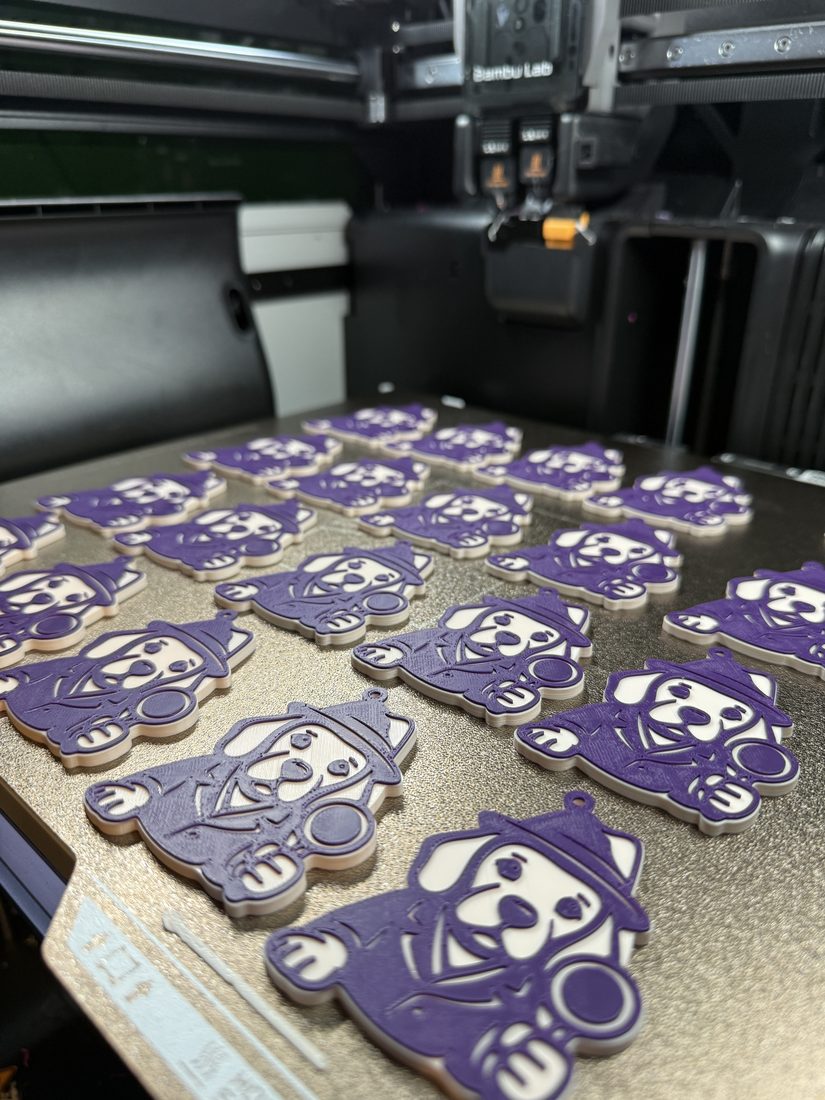 Custom 3D printed branded swag by The Bear Bar — portfolio example 83