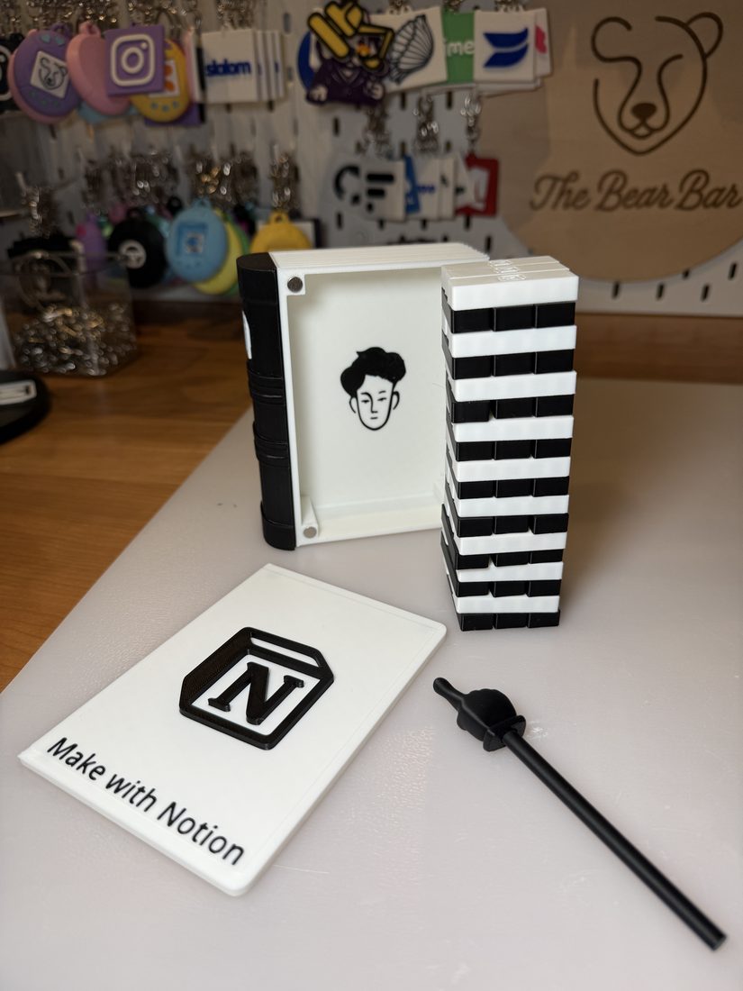 Custom 3D printed branded swag by The Bear Bar — portfolio example 103