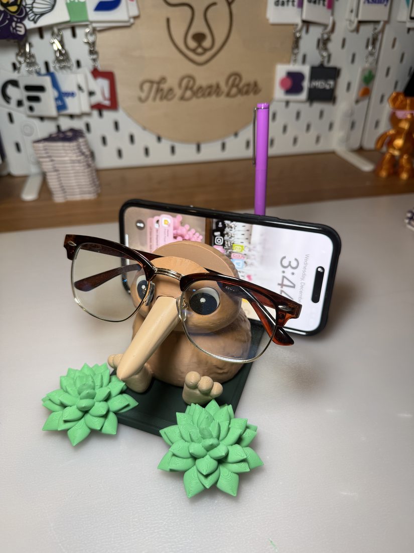 Custom 3D printed branded swag by The Bear Bar — portfolio example 105